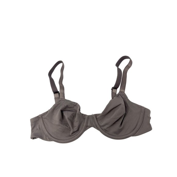Auden Demi Coverage Unlined Bra Womens 32A Underwire Rocket City Gray NEW - Picture 1 of 5